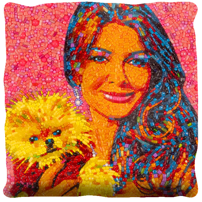 Andy Cohen / Lisa Vanderpump Pillow