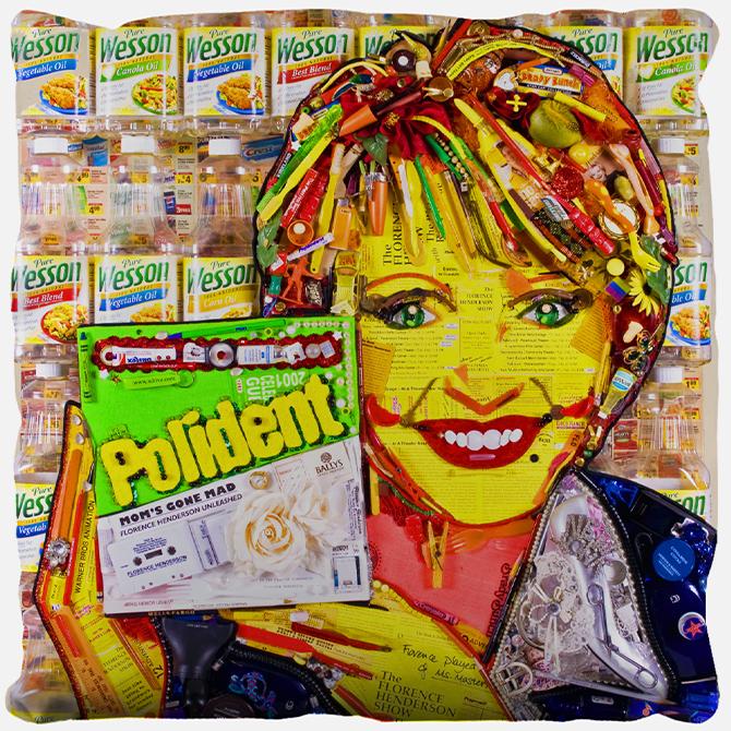Florence Henderson Pillow