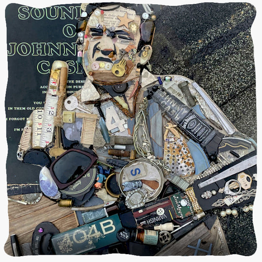 Johnny Cash / Nick Cave Pillow