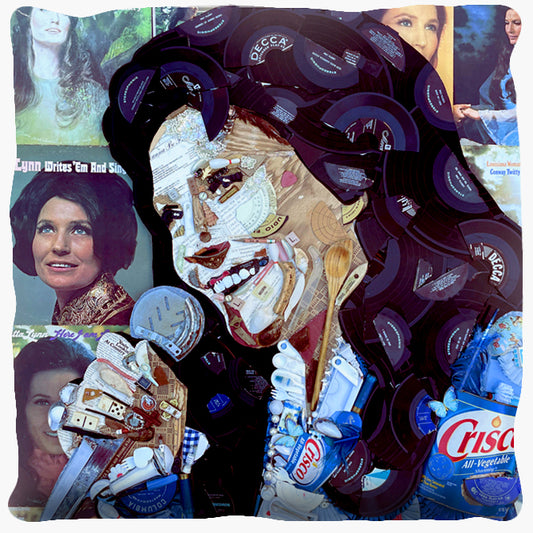 Loretta Lynn / Dolly Parton Pillow