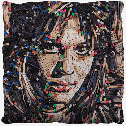 Joan Jett / Iggy Pop Pillow