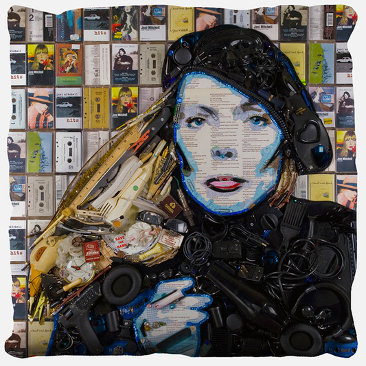Parker Posey / Joni Mitchell Pillow