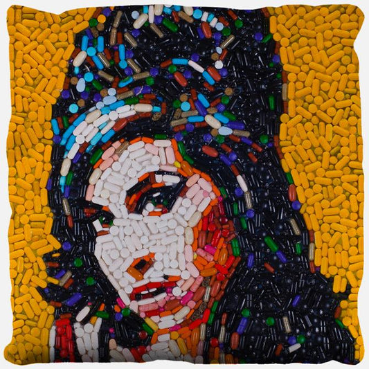 Amy Winehouse Pillow