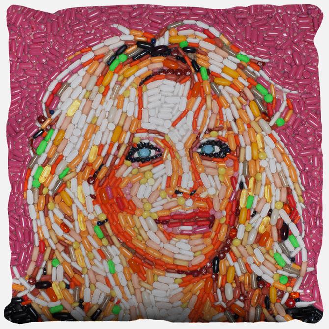 Courtney Love Pillow