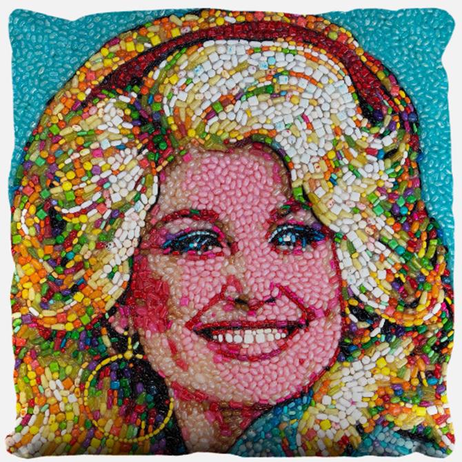 Dolly Parton Pillow
