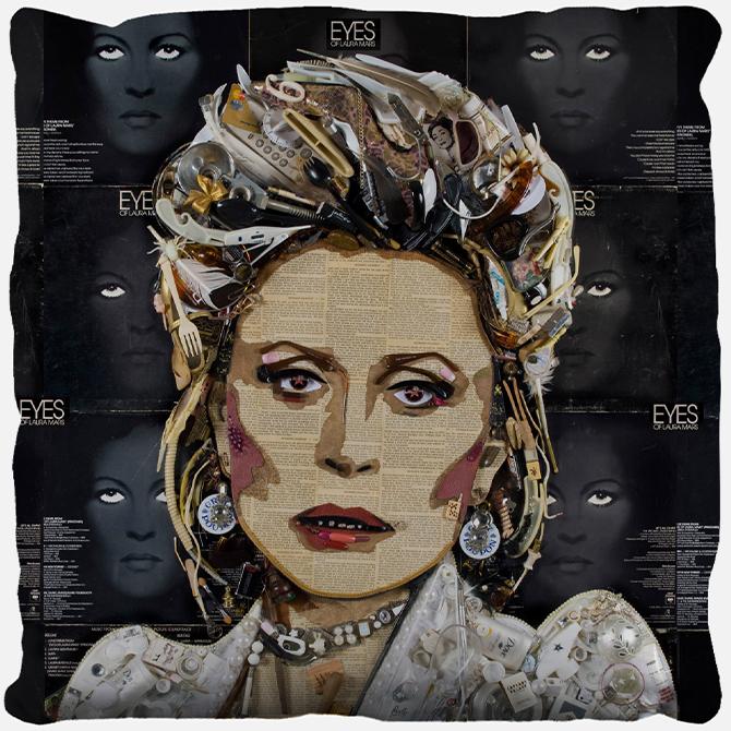Faye Dunaway Pillow