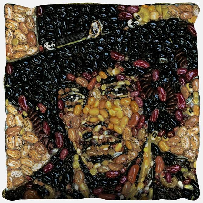 Keith Richards / Jimi Hendrix Pillow