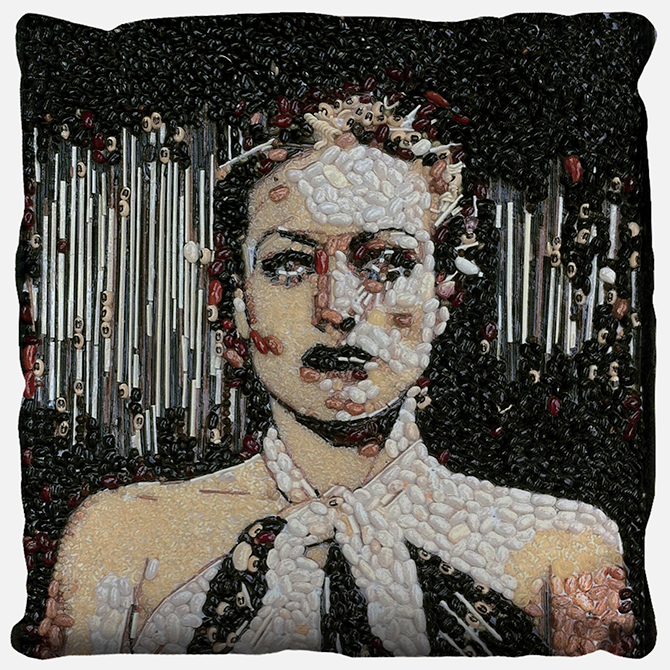 Miss X / Joan Crawford Pillow