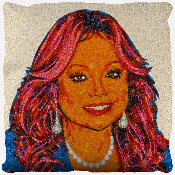 Latoya Jackson Pillow