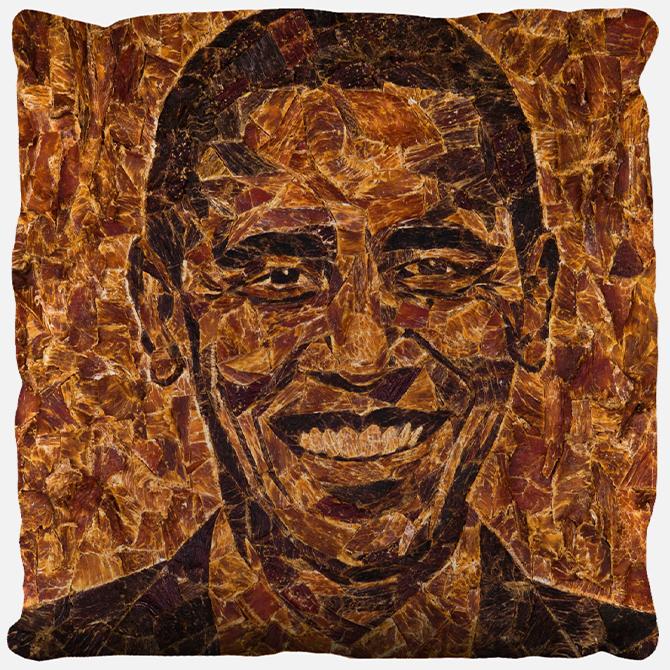 Obama "Beef Jerky" Pillow